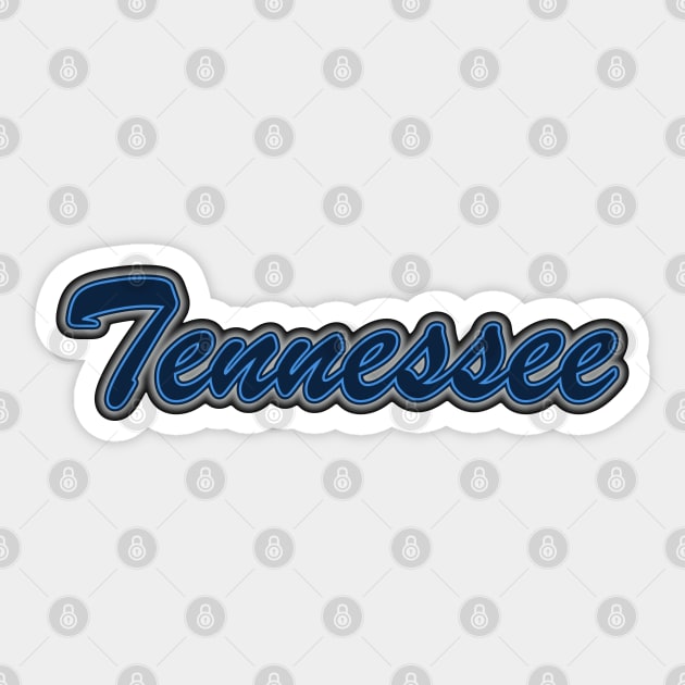 Football Fan of Tennessee Sticker by gkillerb